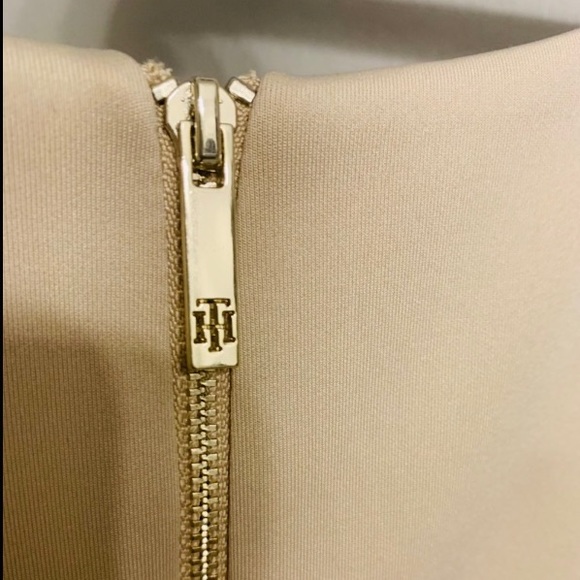 Tommy Hilfiger Elegant Color Block Work Dress - Picture 3 of 5